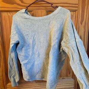 SOLD Women's Light Gray Sweater